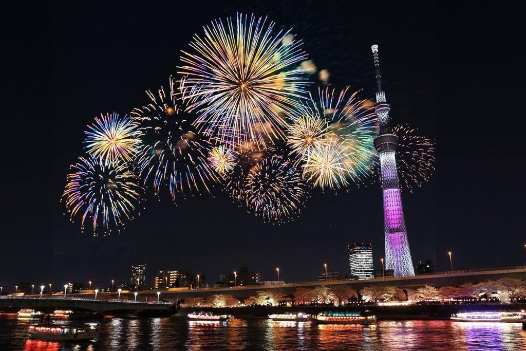Апартаменты *301 Oshiage Sta 3Mins Walk! Wi-Fi Elevator Токио Экстерьер фото