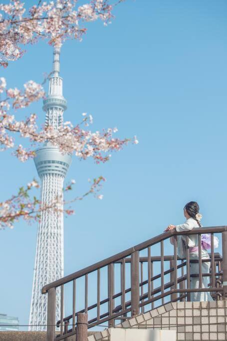 Апартаменты *301 Oshiage Sta 3Mins Walk! Wi-Fi Elevator Токио Экстерьер фото